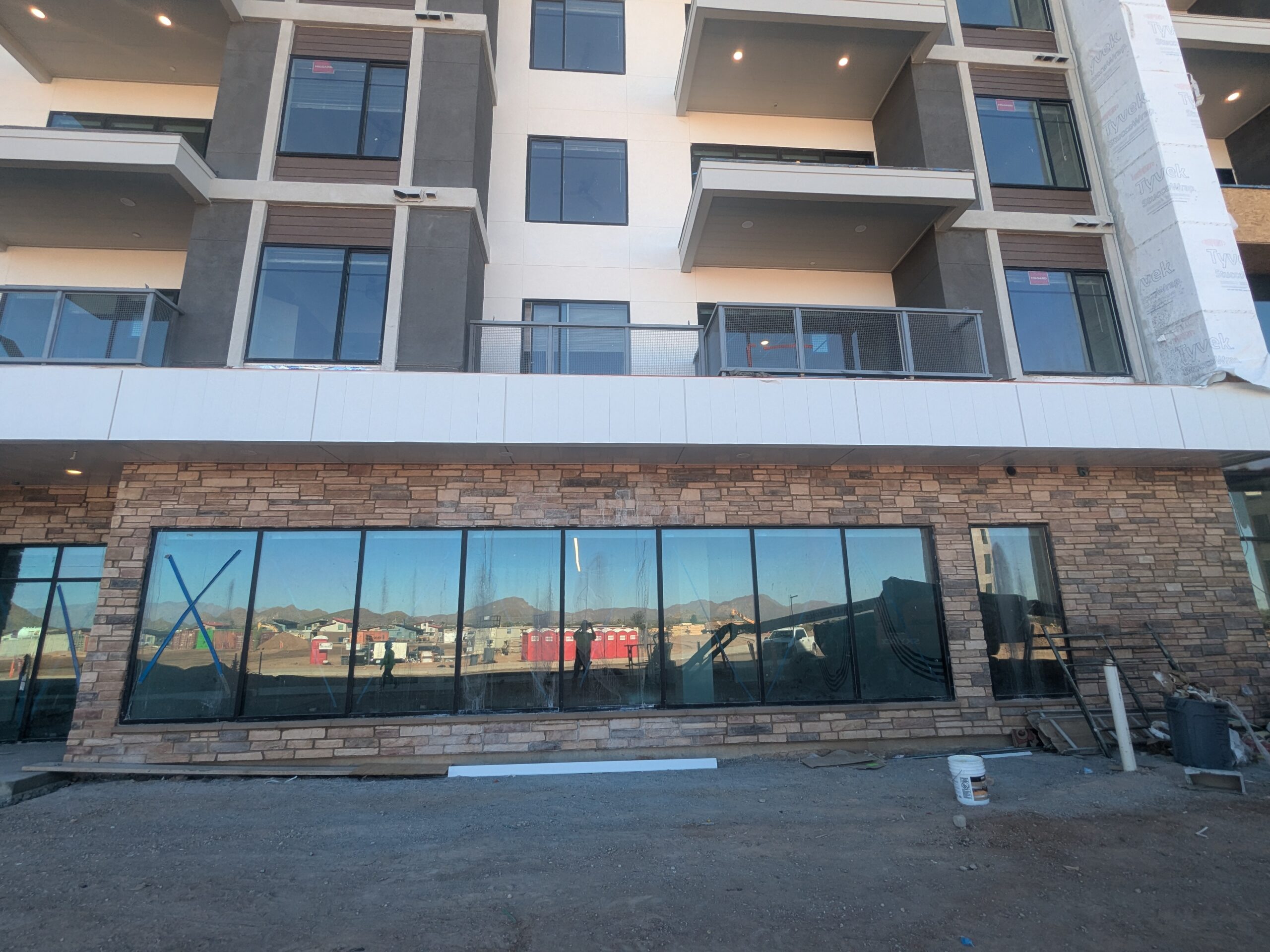 FNF Roofing commercial project