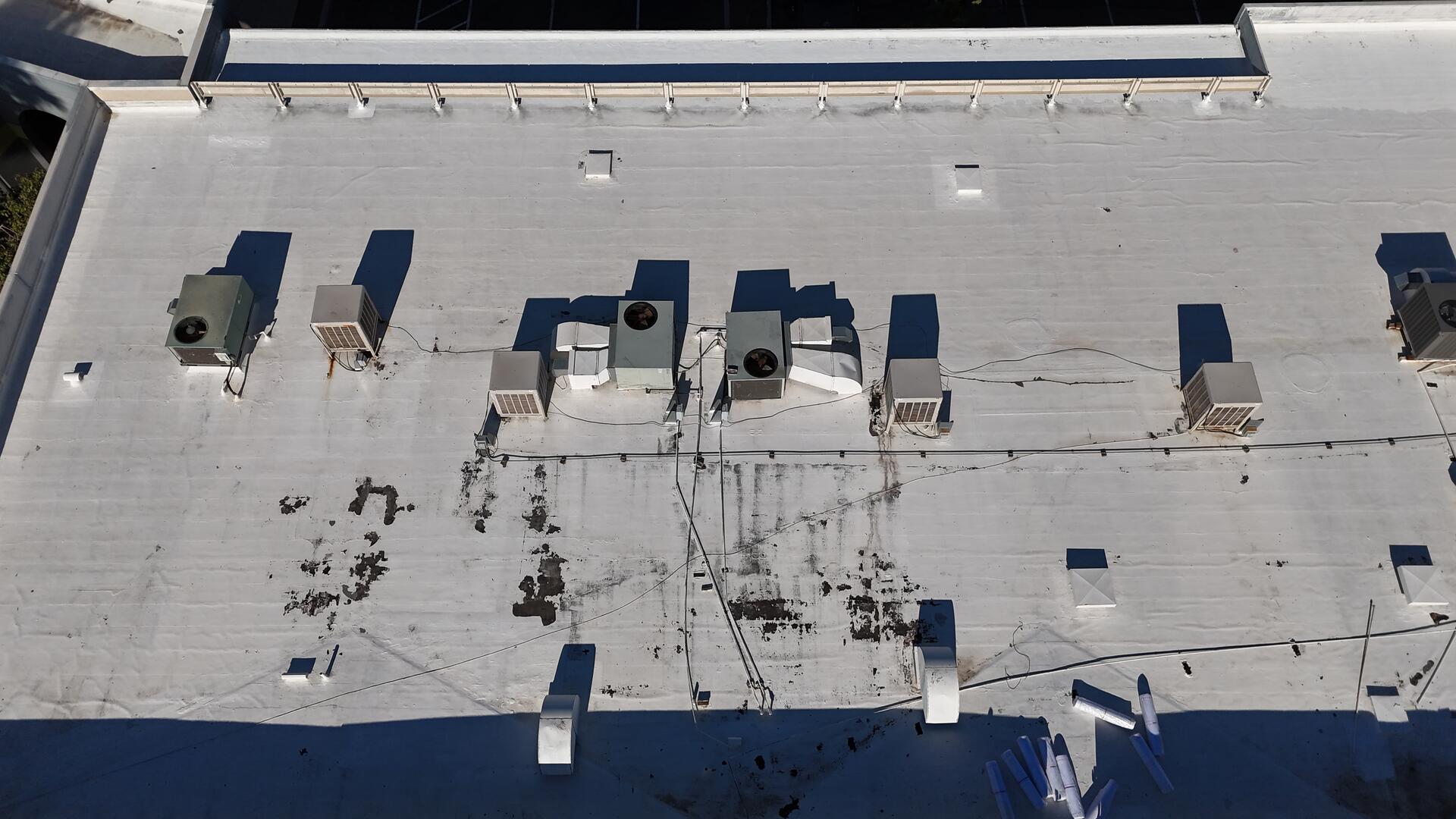 Large commercial flat roof Tempe