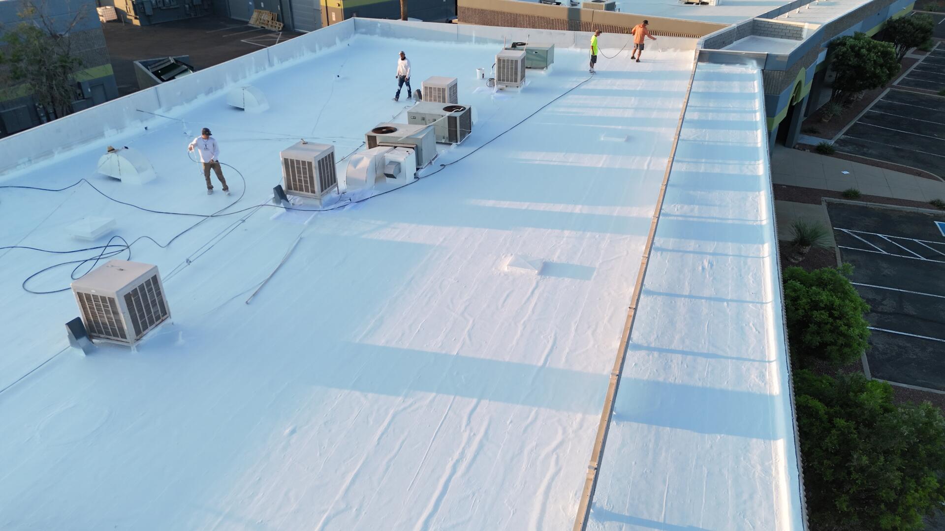 Commercial foam coating Phoenix
