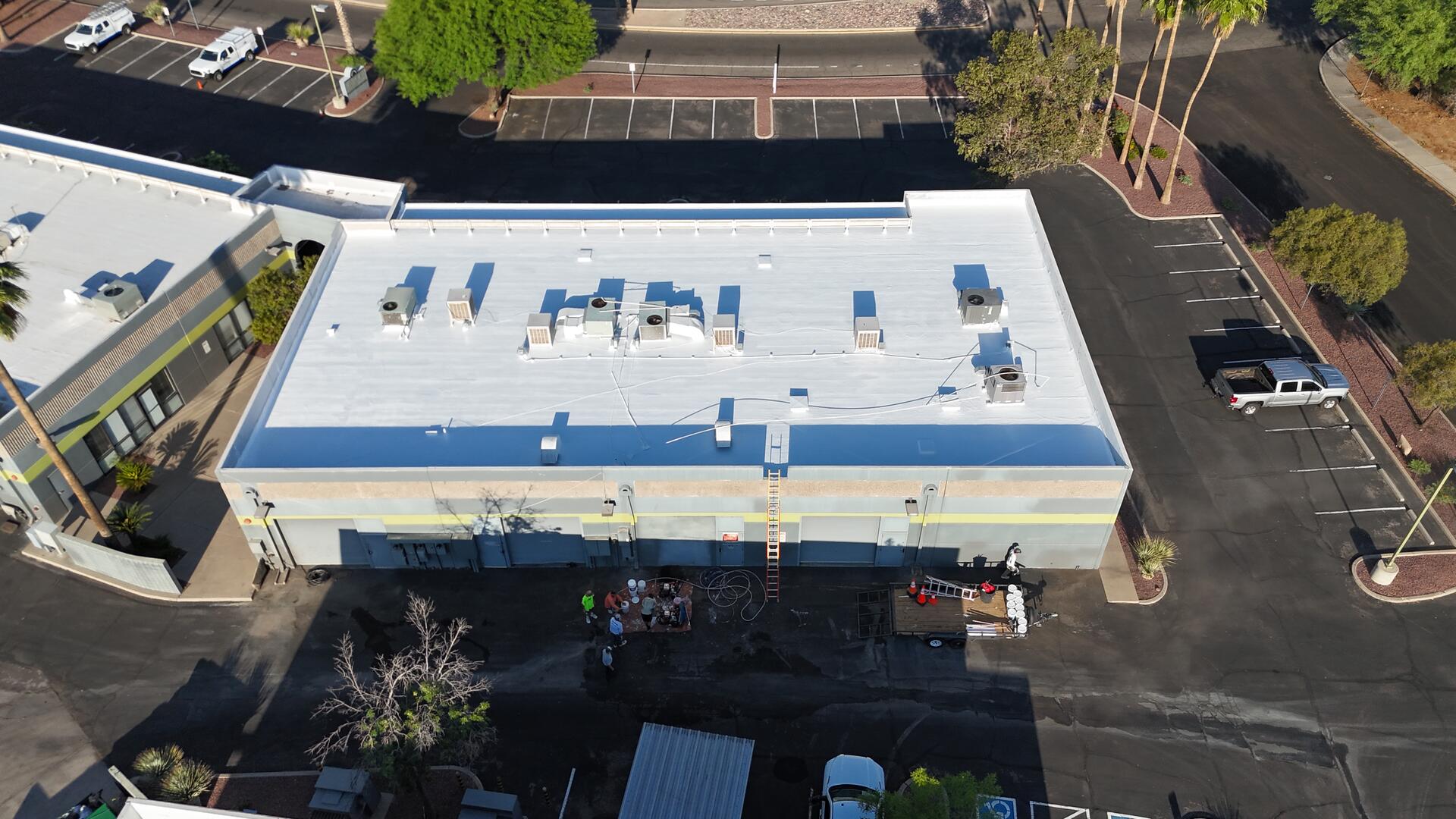 Commercial foam roof East Valley