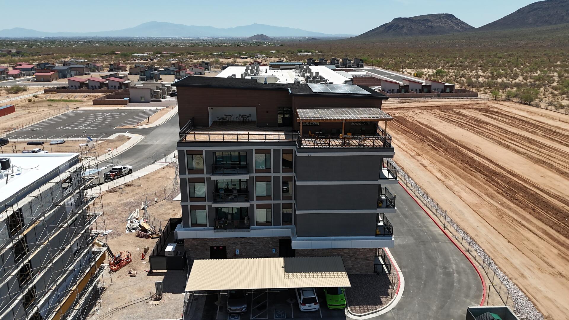 New construction completed