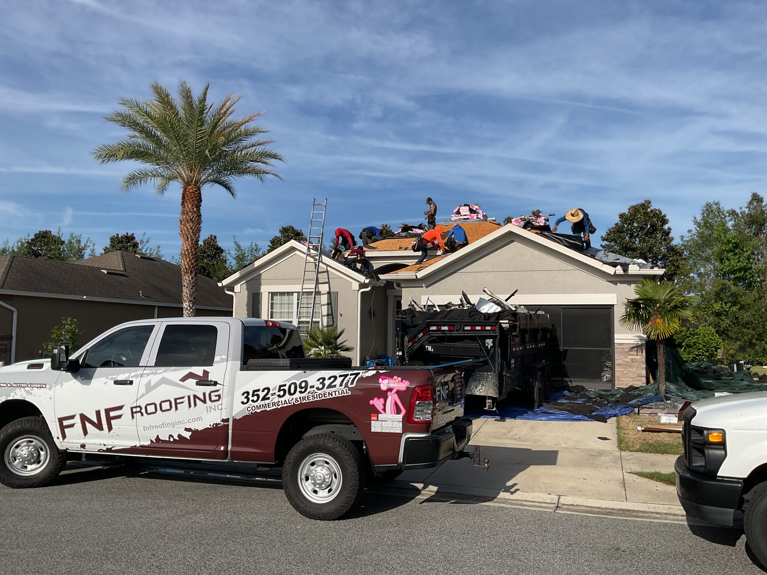 Residential roofing project — FNF Roofing